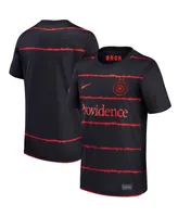 Big Boys and Girls Nike Black Portland Thorns Fc 2021/22 Home Stadium Replica Jersey