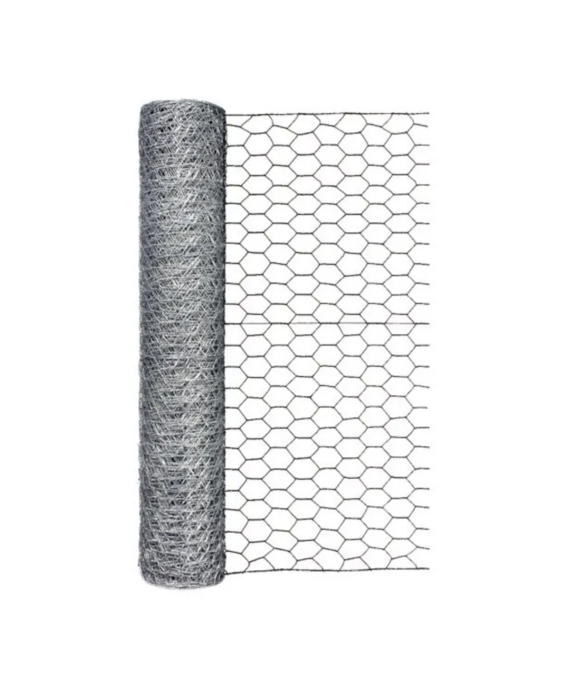 Origin Point 312450 50-Foot x 24-Inch Gray Plastic Poultry Netting With 1-Inch Openings