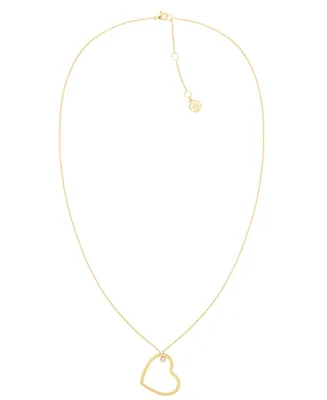 Tommy Hilfiger Open Heart Crystal Necklace