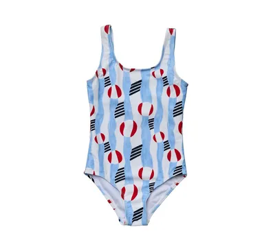 Toddler, Child Girls Beach Bounce Sustainable Scoop Swimsuit