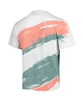 Men's Mitchell & Ness White Florida A&M Rattlers Paintbrush Sublimated T-shirt