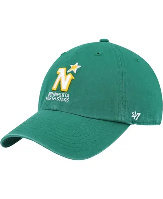 Men's '47 Brand Kelly Green Minnesota North Stars Clean Up Adjustable Hat