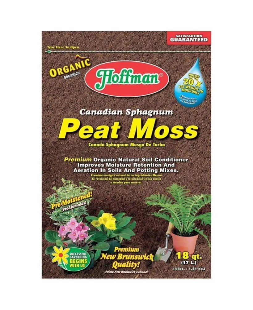 Hoffman Canadian Sphagnum Peat Moss - 10 qt bag