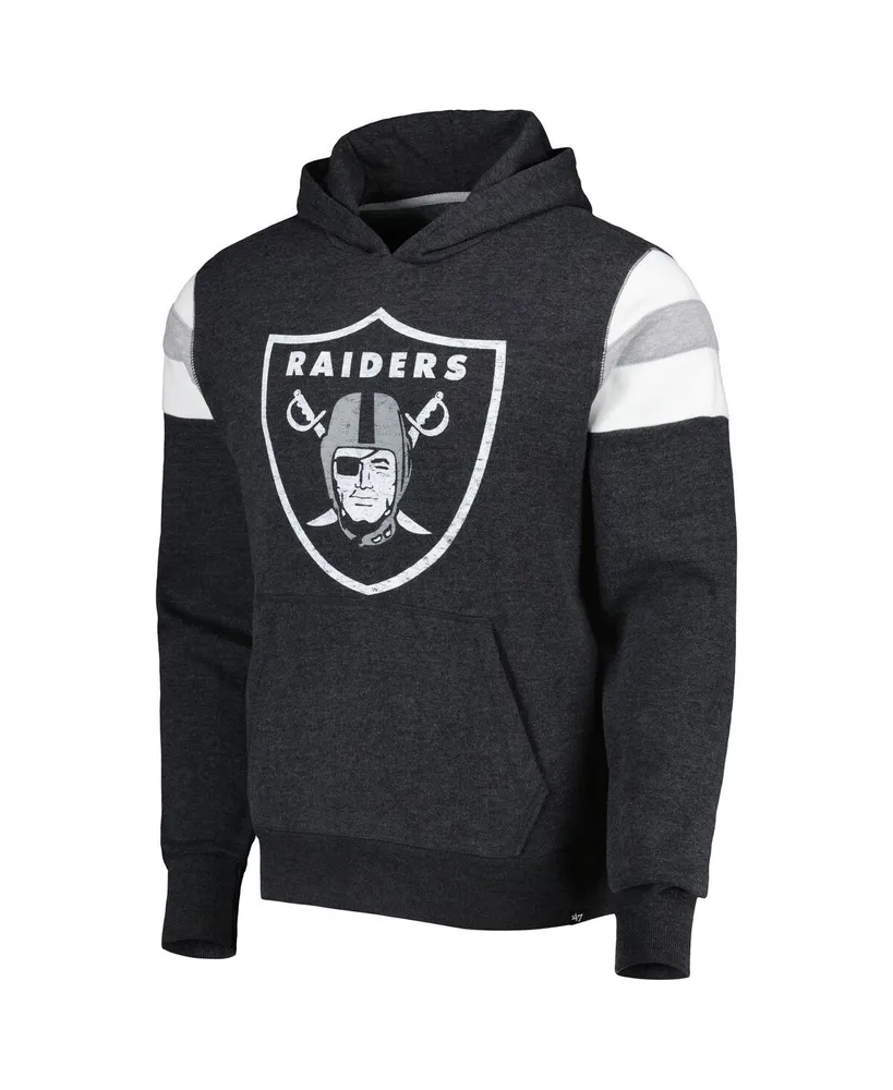 Men's '47 Brand Black Las Vegas Raiders Premier Nico Pullover Hoodie