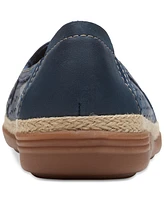 Clarks Women's Elaina Ruby Slip-On Espadrille Flats