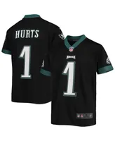 Big Boys and Girls Nike Jalen Hurts Black Philadelphia Eagles Game Jersey