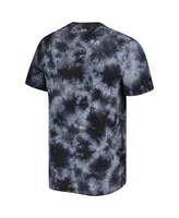 Men's Msx by Michael Strahan Black Las Vegas Raiders Recovery Tie-Dye T-shirt