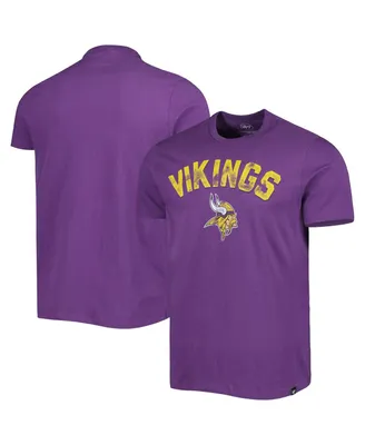 Men's '47 Brand Purple Minnesota Vikings All Arch Franklin T-shirt