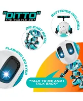 Force1 Ditto Mini Voice Changer Robot Toy for Kids - Blue