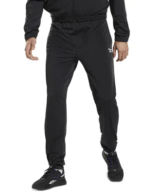 Reebok Men's Regular-Fit Identity Vector Drawstring Track Pants