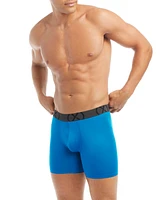 2(x)ist Men's Mesh Performance Ready 6" Boxer Brief, Pack of 3