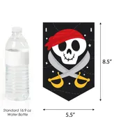 Pirate Ship Adventures - Skull Party Bunting Banner - Party Decorations