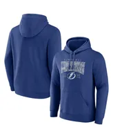 Men's Fanatics Blue Tampa Bay Lightning Dynasty Pullover Hoodie