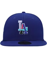 Men's New Era Royal Los Angeles Dodgers 1988 World Series Polar Lights 59FIFTY Fitted Hat