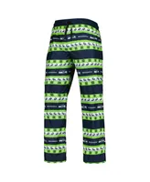 Men's Foco College Navy Seattle Seahawks Team Ugly Pajama Set