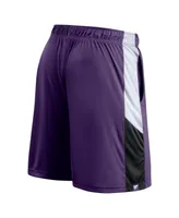 Men's Fanatics Purple Phoenix Suns Champion Rush Colorblock Performance Shorts