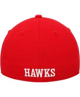 Men's '47 Brand Red Atlanta Hawks Franchise Fitted Hat