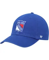 Men's '47 Brand Royal New York Rangers Clean Up Adjustable Hat