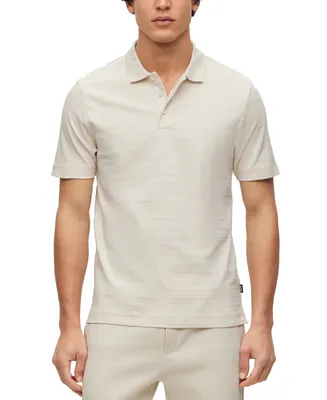Boss by Hugo Boss Men's Regular-Fit Polo Shirt in a Cotton Blend