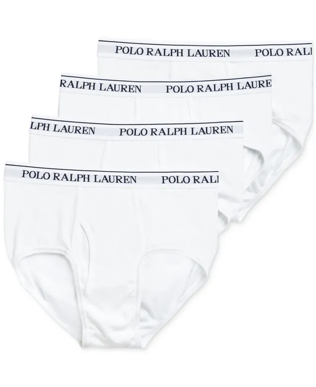Polo Ralph Lauren Men's 4-Pack. Classic-Fit Mid-Rise Briefs