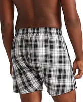 Polo Ralph Lauren Men's 3 Pack Classic Woven Cotton Boxers