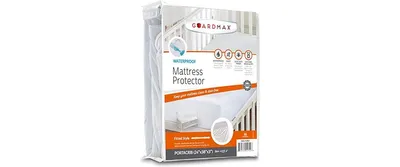 Guardmax Waterproof Fitted Sheet - Short Queen Size - White
