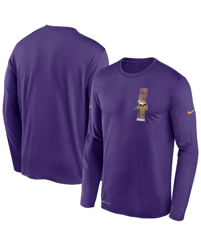 Minnesota Vikings Nike Sideline Team Velocity Performance Long