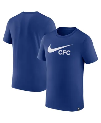 Men's Nike Blue Chelsea Swoosh T-shirt