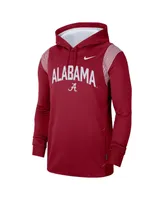 Men's Nike Crimson Alabama Tide 2022 Game Day Sideline Performance Pullover Hoodie