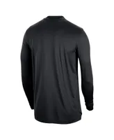 Men's Nike Black Orlando Magic 2022/23 City Edition Pregame Warmup Long Sleeve Shooting Shirt