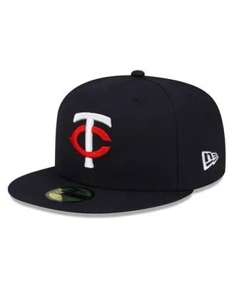 Men's New Era Navy Minnesota Twins 2023 Authentic Collection Home 59Fifty Fitted Hat