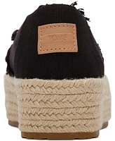 Toms Women's Valencia Canvas Platform Espadrilles