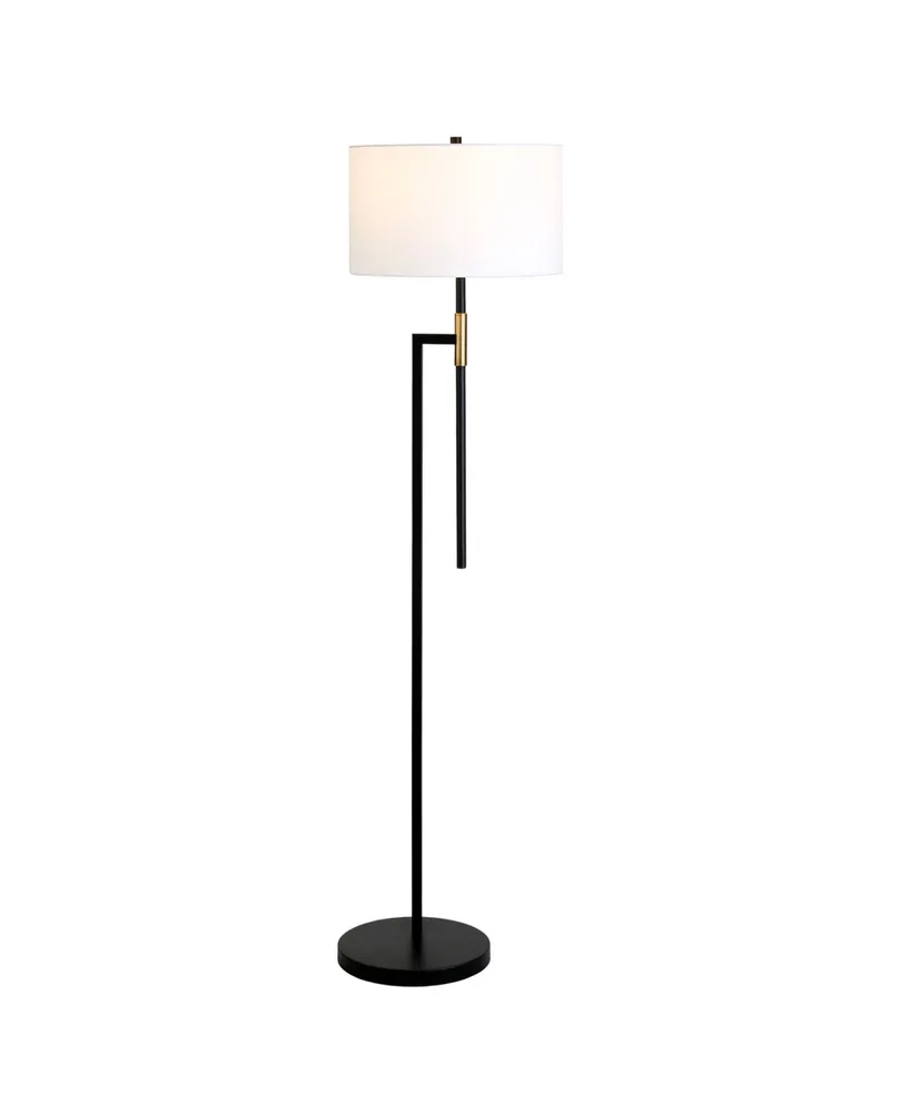 Nico 63" Tall Floor Lamp with Fabric Shade