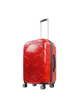 Ful Marvel Molded Spiderman 25" 8 Wheel Expandable Spinner Luggage