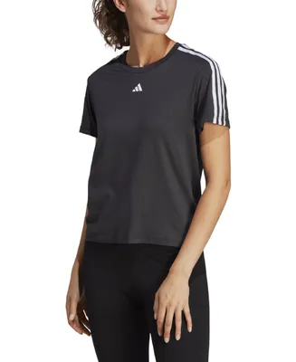 adidas Women's Aeroready Train Essentials 3-Stripes T-shirt