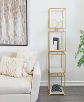 Marble Glam Shelving Unit