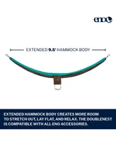 Eno DoubleNest Hammock - Lightweight, Portable, 1 to 2 Person Hammock - For Camping, Hiking, Backpacking, Travel, a Festival