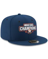 Men's New Era Navy Houston Astros 2022 World Series Champions Statement 9FIFTY Snapback Hat