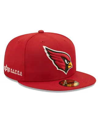 Men's New Era x Alpha Industries Cardinal Arizona Cardinals 59FIFTY Fitted Hat