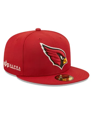 Men's New Era x Alpha Industries Cardinal Arizona Cardinals Alpha 59FIFTY Fitted Hat