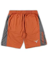 Men's Texas Orange Texas Longhorns Big and Tall Textured Shorts