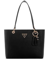 Guess Noelle Small Double Compartment Top Zip Tote Bag