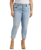 Jag Plus Carter Mid Rise Girlfriend Jeans