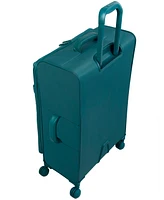 it Luggage Lustrous 25" Softside Checked 8-Wheel Spinner