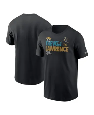 Men's Nike Trevor Lawrence Black Jacksonville Jaguars Player Graphic T-shirt