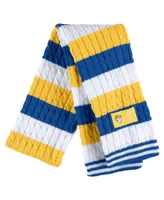 Women's Wear by Erin Andrews Los Angeles Rams Striped Scarf and Gloves Set