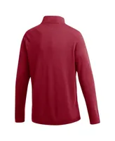 Men's Jordan Crimson Oklahoma Sooners Team Half-Zip Top