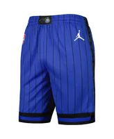 Men's Jordan Blue Orlando Magic 2022/2023 Statement Edition Swingman Performance Shorts