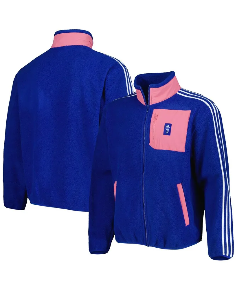 Men's adidas Blue Juventus Lifestyler Fleece Full-Zip Jacket