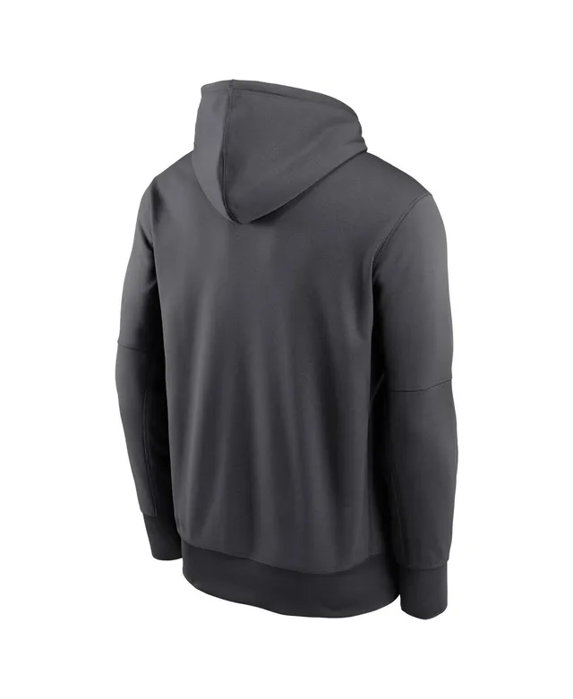 Nike Men's Gray Kansas City Chiefs Sideline Athletic Stack Performance  Pullover Hoodie - Macy's